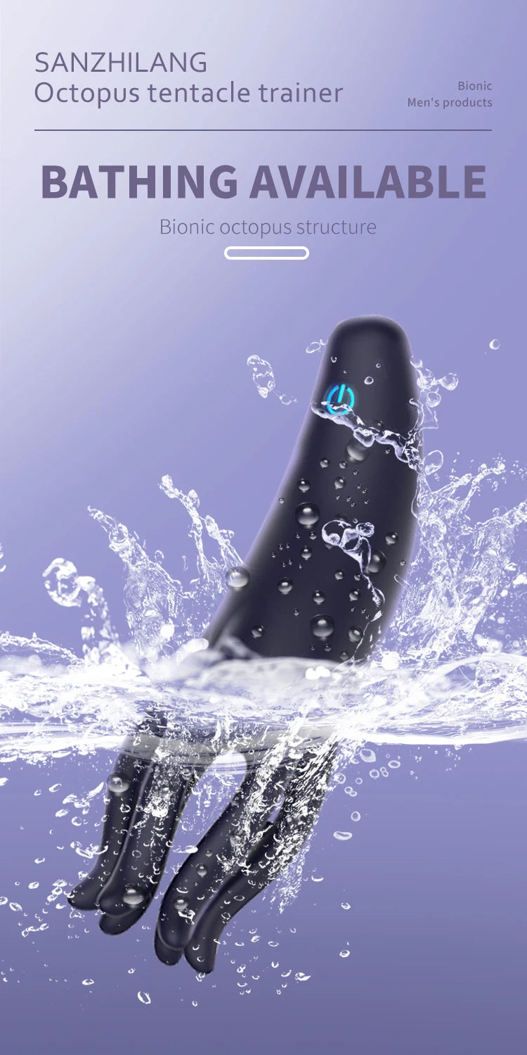 Glans Trainer Penis Delay Trainer G Spot Masturbator Soft Fingertip Prolong Endurance Massage Vibrator Erotic Toys Masturbator