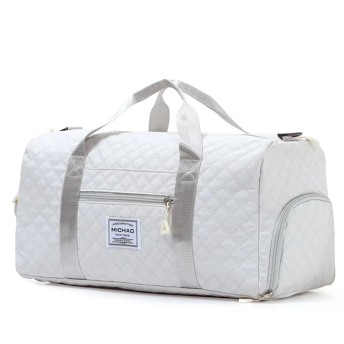 Travel Duffle bag Travel Sport Duffle Bag for Gym Waterproof Carry On Bag Large Capacity Overnight Bags for Women Good Vibrations
