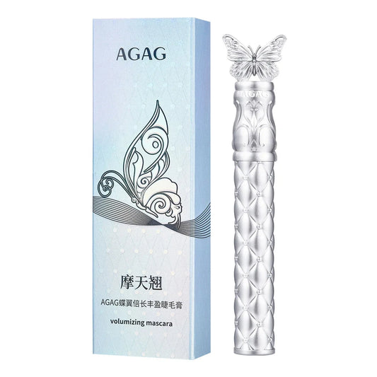 AGAG High Washable Mascara Makeup,Volumizing,Lengthening,Defining,Curling Waterproof Mascara Carbon Black Good Vibrations