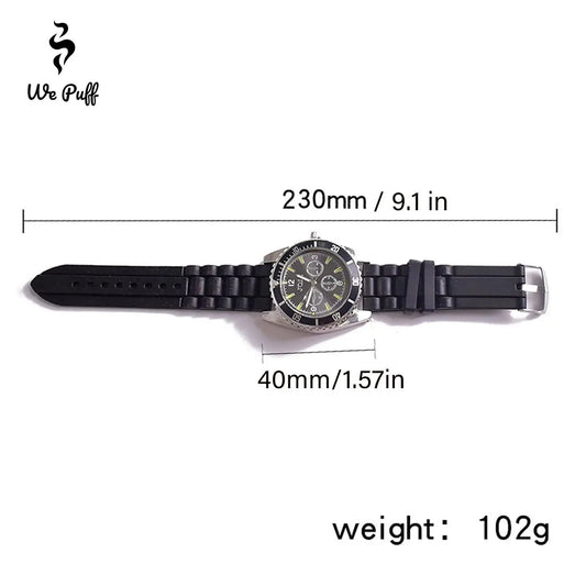 Watch Design Zinc Alloy Dry Herb Herbal Crusher 40mm Diameter Tobacco Grinders for Smoking Accessories Cutting Machine Men Gift Good Vibrations Adult Super Store