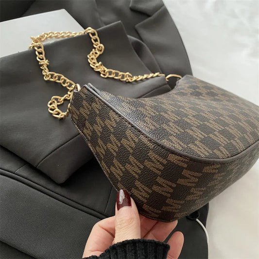 Vintage Style Square Handbag Crossbody Bag Adjustable Strap Women Messenger Shoulder Bag Sophisticated Accessory Tote Bag Purse Good Vibrations