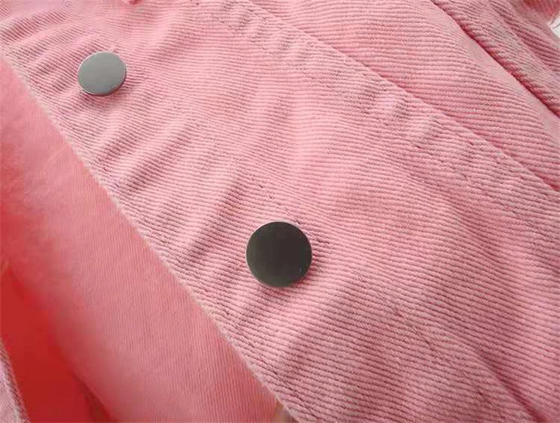 2024 New Women Spring Autumn Denim Jacket Tops Pink Color Solid Short Multicolor Feminino Three Quarter Sleeve Jean Jacket Good Vibrations