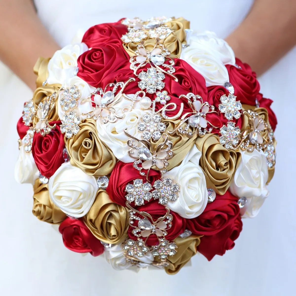 Wedding Bouquet Bridesmaid Bridesmaid Holding Flowers for Wedding Decoration Good Vibrations