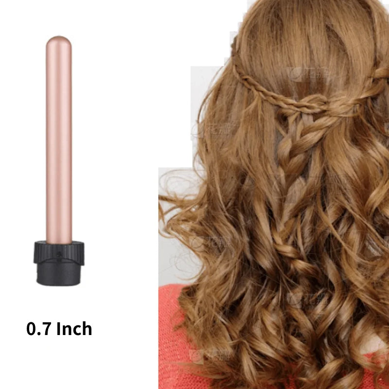 Customizable Electric Curling Iron Hair Tools Professional Roller Curls Wand Fast Heating Up Curling Iron for All Hair Types