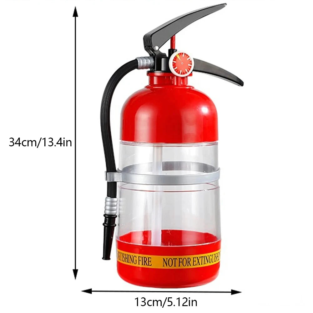 1.5L  Wine Drink Dispenser Fire Extinguisher Pourer Party Beer Dispenser Beverage Wine Spirits Beer for Party Bar Accessory Good Vibrations Adult Super Store