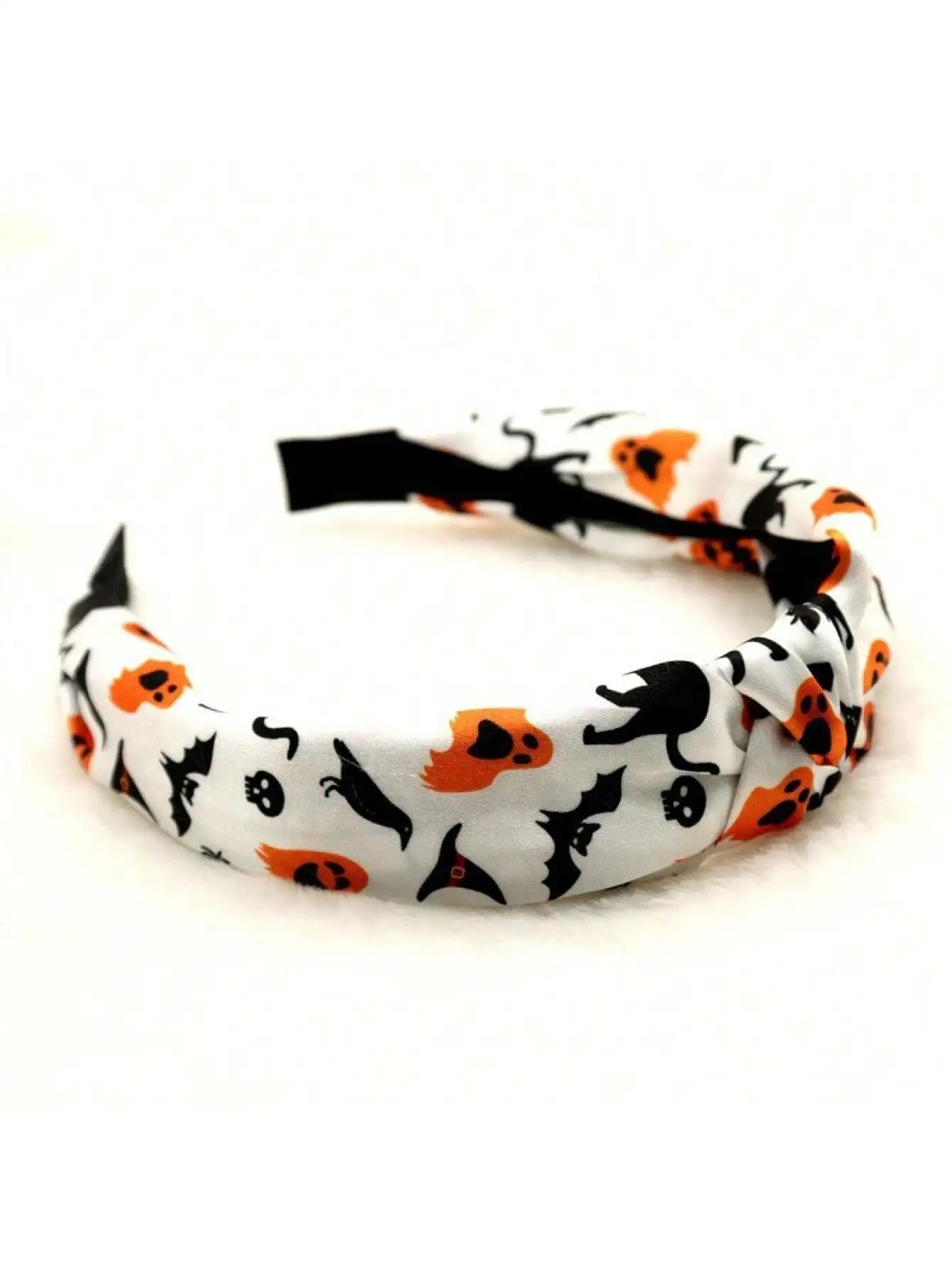 1PC Halloween Headbands Set, Pumpkin/Ghost/Cat Patterns, Festive Hair Accessories For Costume Parties Good Vibrations