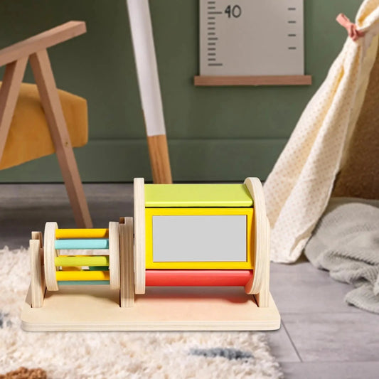 Rotating Drum Toy Early Educational Toy for Infant Boys Girls 2 Years Old Good Vibrations