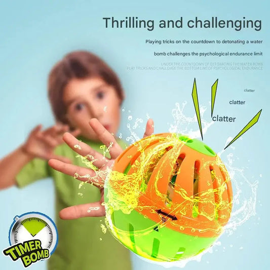 Slow Soak Timer Water Bombs 30 Pack Soft Splash Balloons for Kids Pool Party Outdoor Water Games Good Vibrations