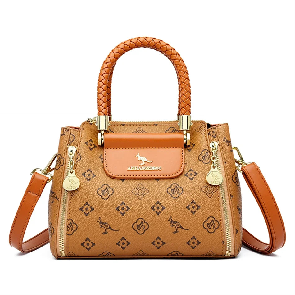 Fashion Crossbody Bags for Women Designer Ladies Purses and Handbags High-quality Soft Leather Women Shoulder Messenger Bags Sac Good Vibrations