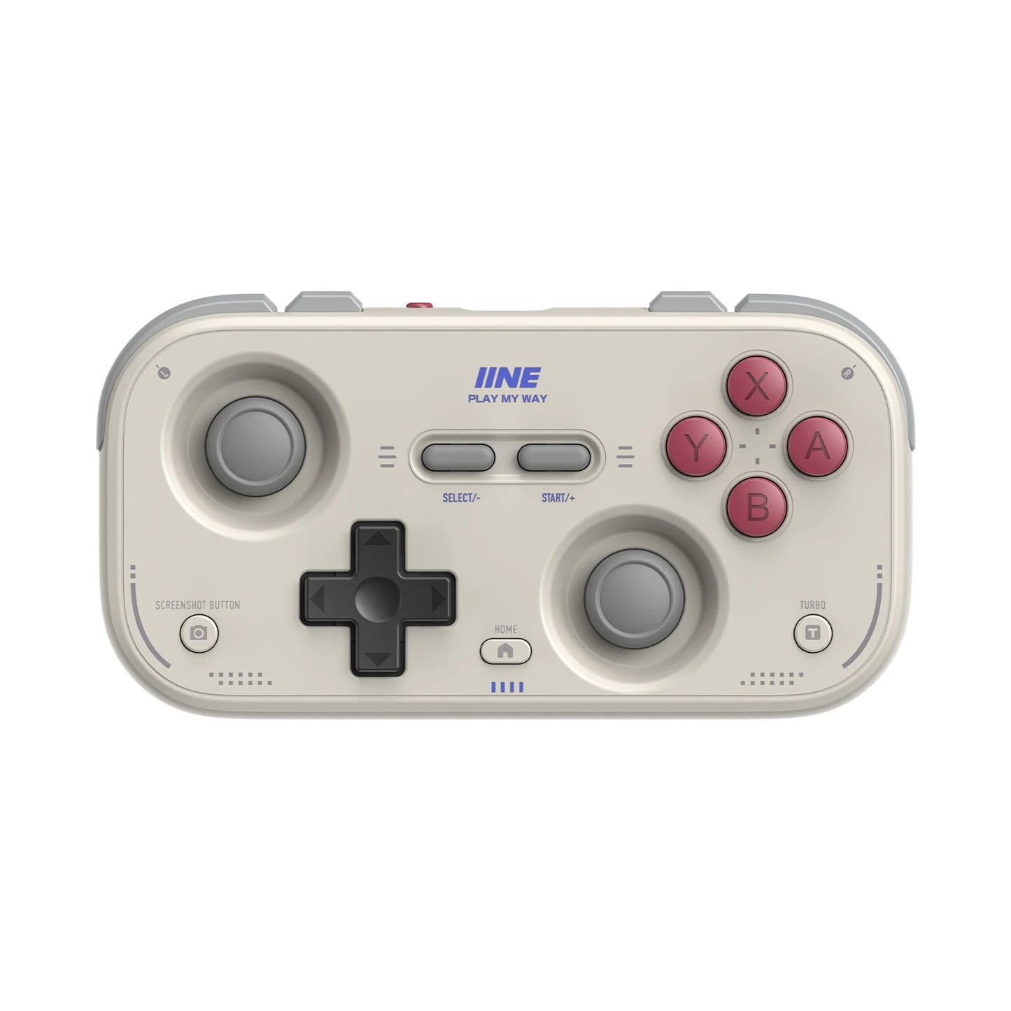 IINE Retro Mini Game Controller Switch2 Controller Wake Up Portable Page Flipping Streaming Simulator Android Ios Pc Car Ns2 Good Vibrations