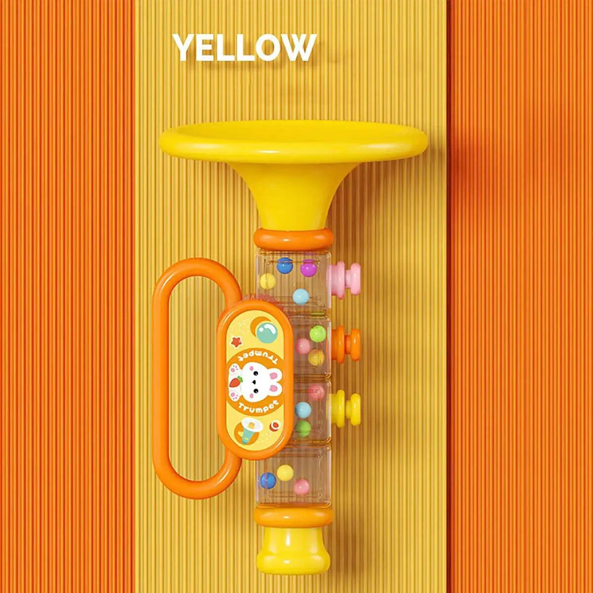Children's trumpet toy, blowing music, playing instruments, harmonica, whistle, male and female toys Good Vibrations