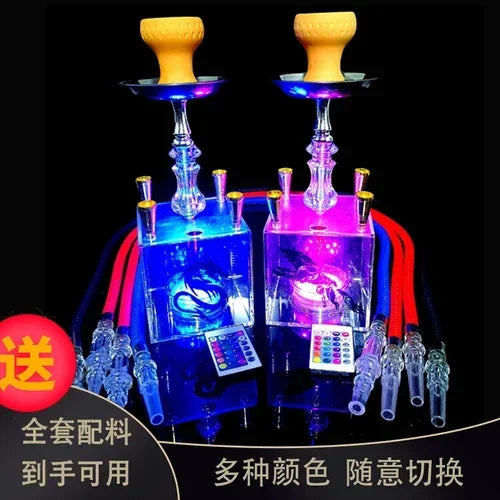 Bar KTV Large, Medium and Small People Use Large Smoke Fruit Flavor Filter Bucket Hookah Full Set