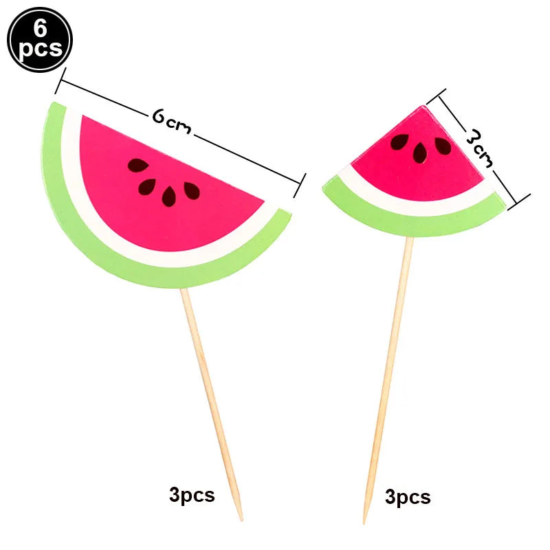 One in a Melon Cupcake Topper Baby Kids 1st Birthday Party Cake Decor Watermelon Themed Party Supplies Baby Shower Girl Birthday Good Vibrations