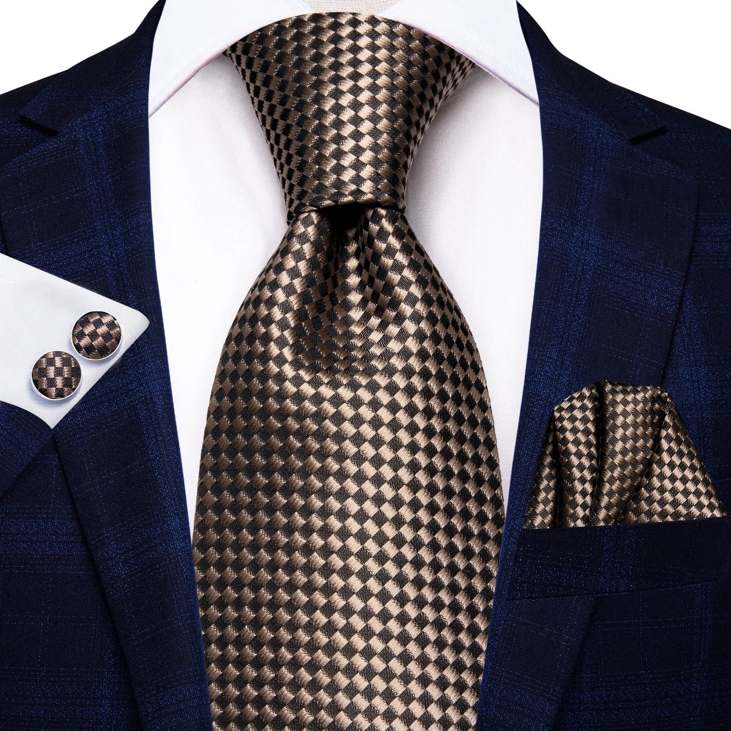 Hi-Tie 8.5cm Business Black Solid Paisley 100% Silk Men's Tie Neck Strip Ties for Men Formal Luxury Wedding Neckties Gravatas Good Vibrations