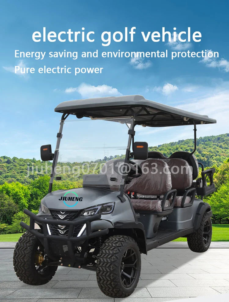 2025 Brand Certificate Cheap Club New Energy Vehicle Electric Four Wheel Electric Golf Cart Good Vibrations