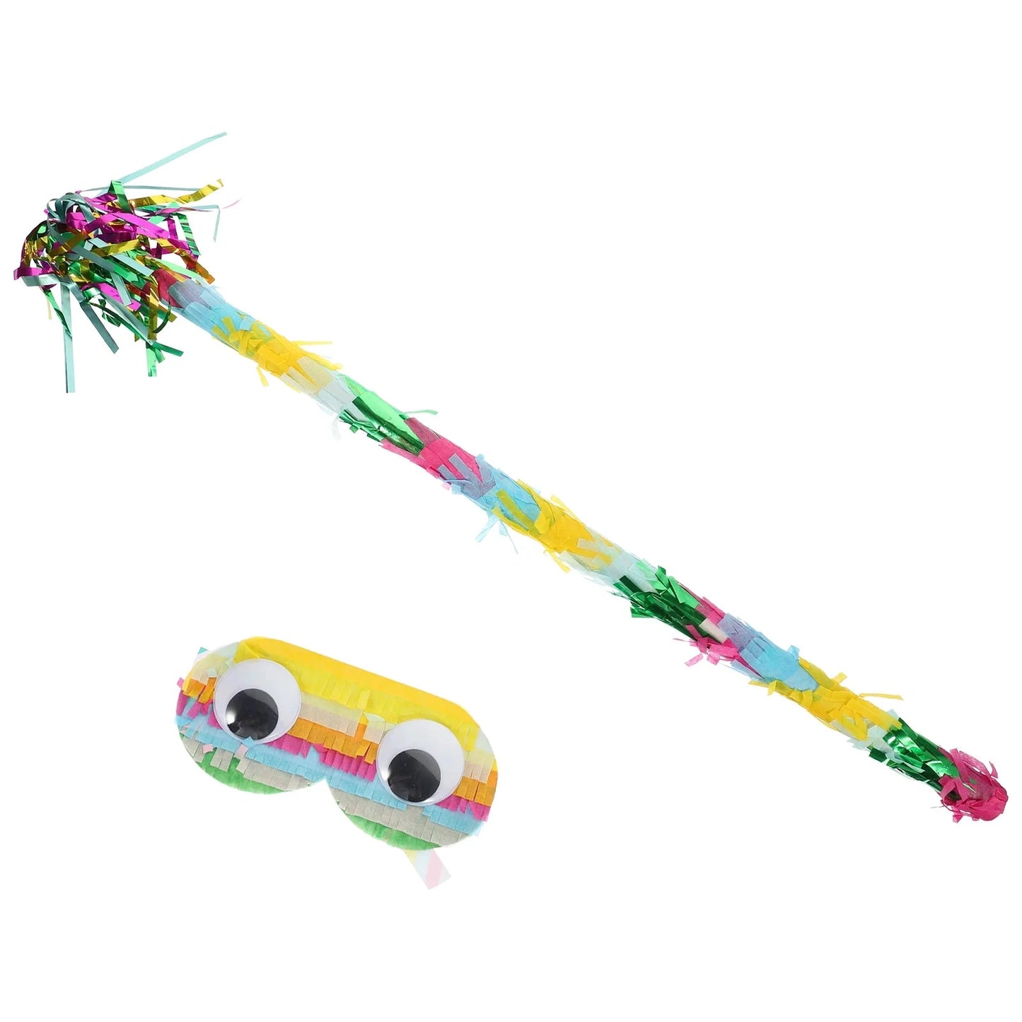 Eye Mask Stick Toys Festival Celebration Pinata Sticks for Pinatas Game Birthday Party Supply with Good Vibrations