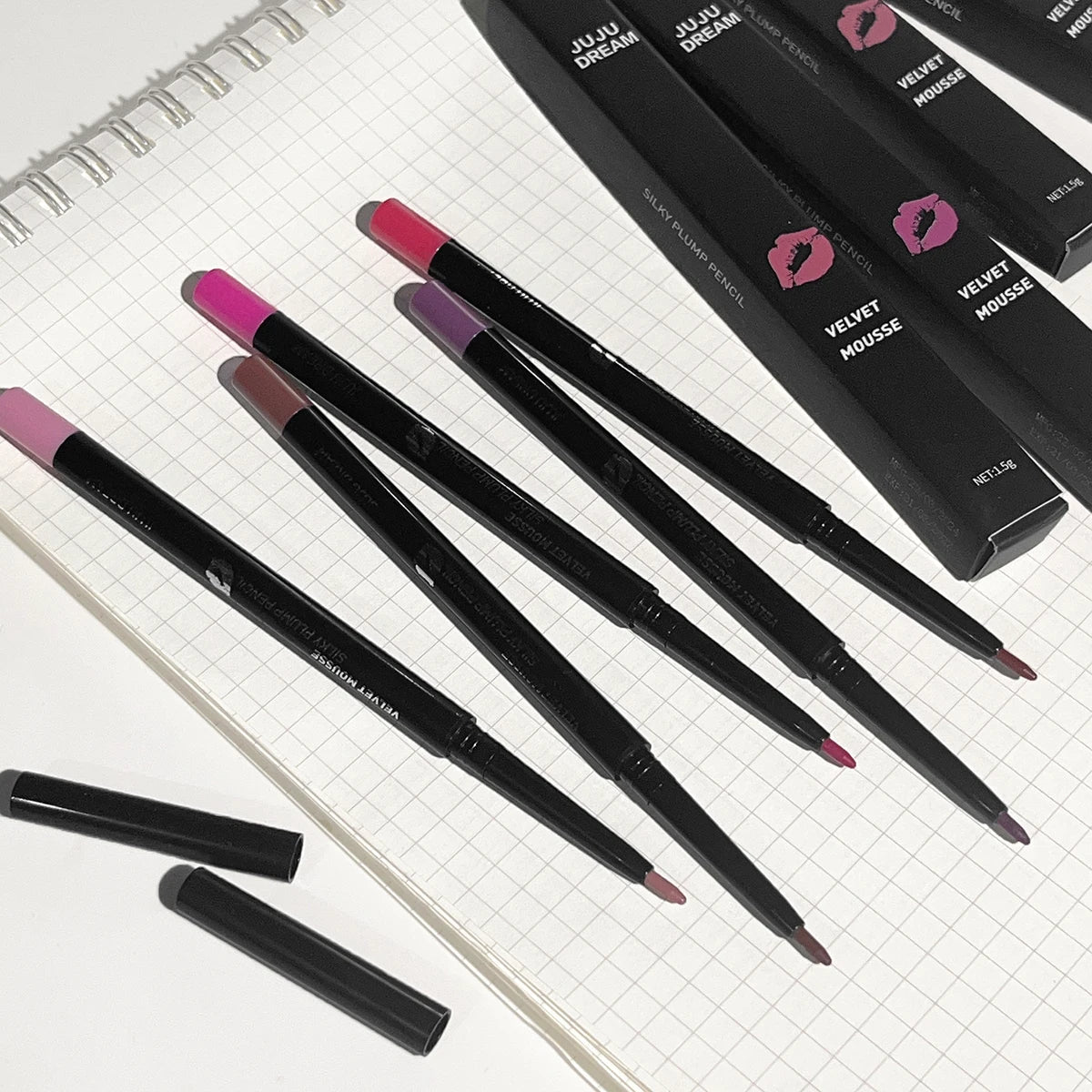 Lip line pencil outlines lips lasting waterproof, not easy to decolorize, non-sticky, coloring, matte lipstick Good Vibrations