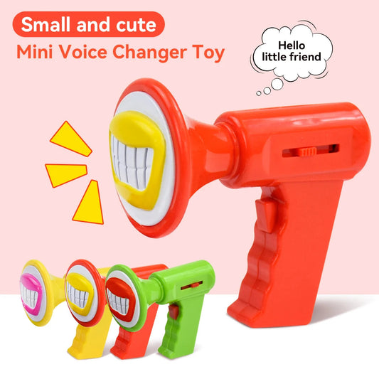 Children's Voice Changing Toy With 6 Sound Effects, Role-Playing Voice Speaker, Children's Handheld Amplifier, Parody Toy Good Vibrations