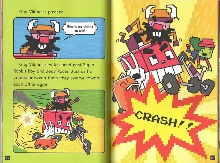 New New 14 Books/set Branches Children Cartoon for Kid Books English Press Start!Super Rabbit Boy Reading Edition Scholastic Good Vibrations