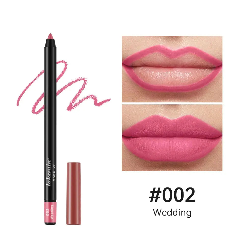 Lip Liners Pencil Eyeliner Lips Original Makeup Long Lasting Lip Liner Set Lipliner Pencil Waterproof Cosmetics Brown Lipstick Good Vibrations