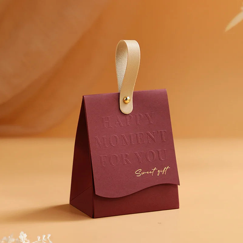 1Pcs Creative Wedding Accompaniment Wedding Candy Handheld Gift Boxes for Party Wedding Good Vibrations