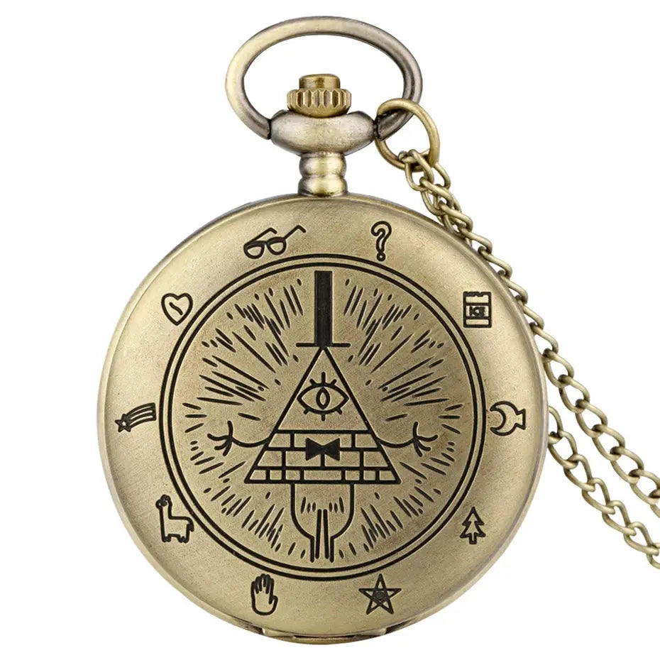 New Arrival! Women's Wristwatch with Gravity Password Pendant - Featuring Mysterious Triangle Devil Quartz from Overseas Eye. P Good Vibrations