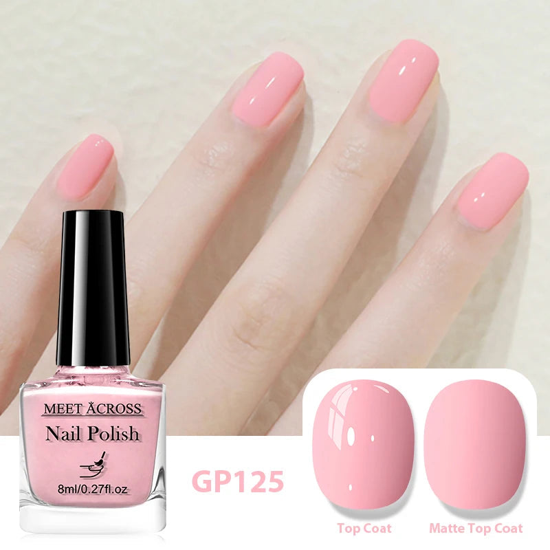 8ml Peel Off Water-Based Nail Polish Red Nails Fast Drying Long-Lasting Nail Art Polish DIY Design No Need Lamp Cure Manicure Good Vibrations