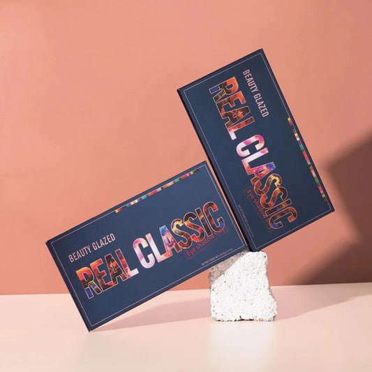 BEAUTY GLAZED REAL CLASSIC Eye Shadow Waterproof Earth Color Multicolor Makeup Palette Easy to Color Eyeshadow Palette Good Vibrations