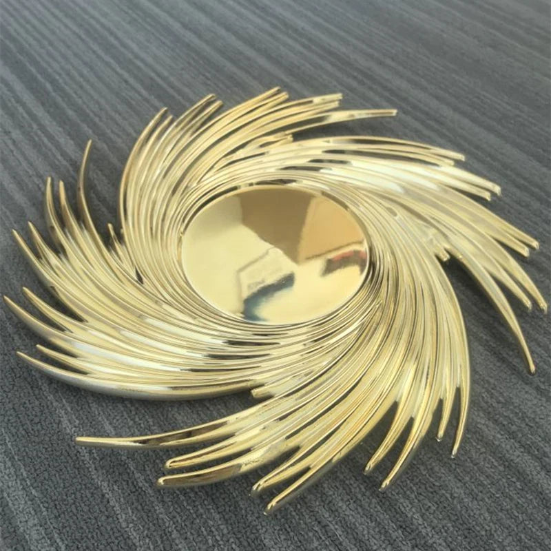 100 PCS Charger Plate Luxury Plastic 33CM Party Decorative Dining Dinner Serving Wedding Christmas Decor Table Place Setting Good Vibrations