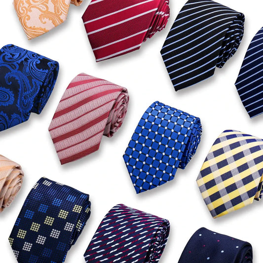 Elegant Ties For Men Fashion Item Necktie High Quality Classic Men Tie Suit Accessories Wedding Gifts Business Party Wholesale Good Vibrations