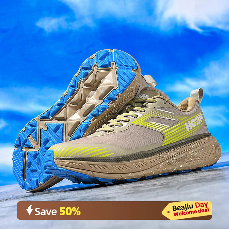 Men's Shoes Sneakers Running Shoes for Men Unisex Women Casual Walking Lace-up Training Lightweight Dark Blue Fashion Lifestyle Good Vibrations