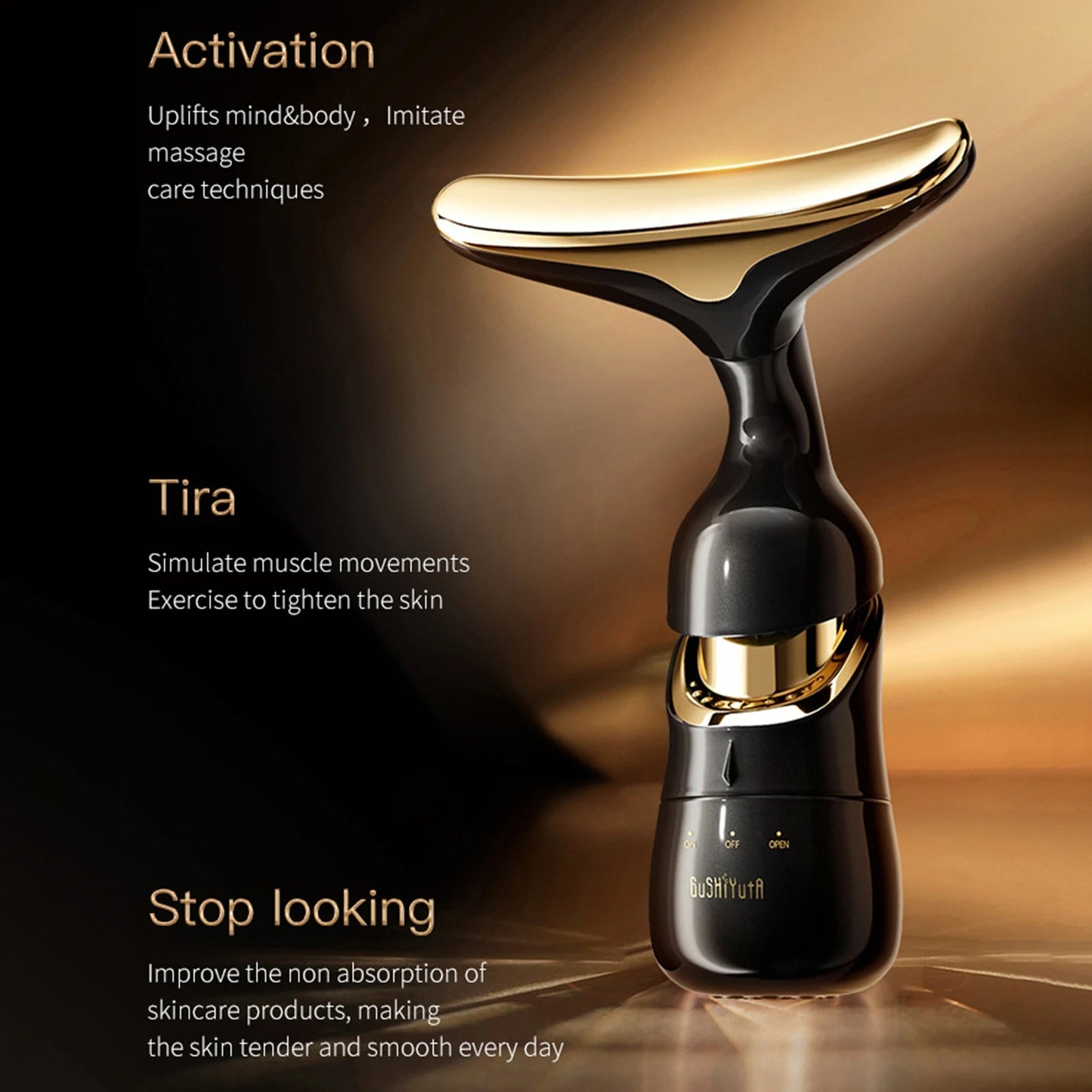 3 Heads Skin Care Facial Firming Massager Multifunction Skin Care Face Sculpting Tool for Women Daily Skin Care Routine Good Vibrations Adult Super Store