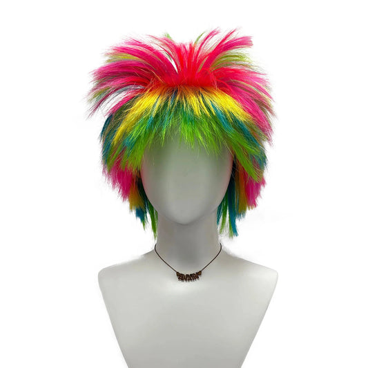 Trick colorful dress up wig explosion head hedgehog-inspired style head modeling wigs for costume party Halloween cosplay gifts Good Vibrations