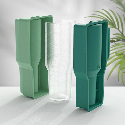 Cylinder Ice Mold for Stanley Cup 40oz Ice Cube Maker Reusable Ice Tray for Ice Drink Juice Whiskey Cocktail Coffee Good Vibrations Adult Super Store