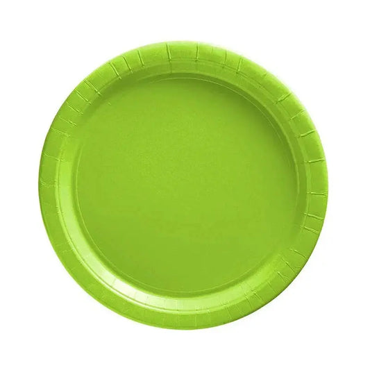 Green Solid Color Party Set Plastic Plate Cup Tablecloth Birthday Party Easter Day Baby Decoration Dinniware Party Supplies Good Vibrations