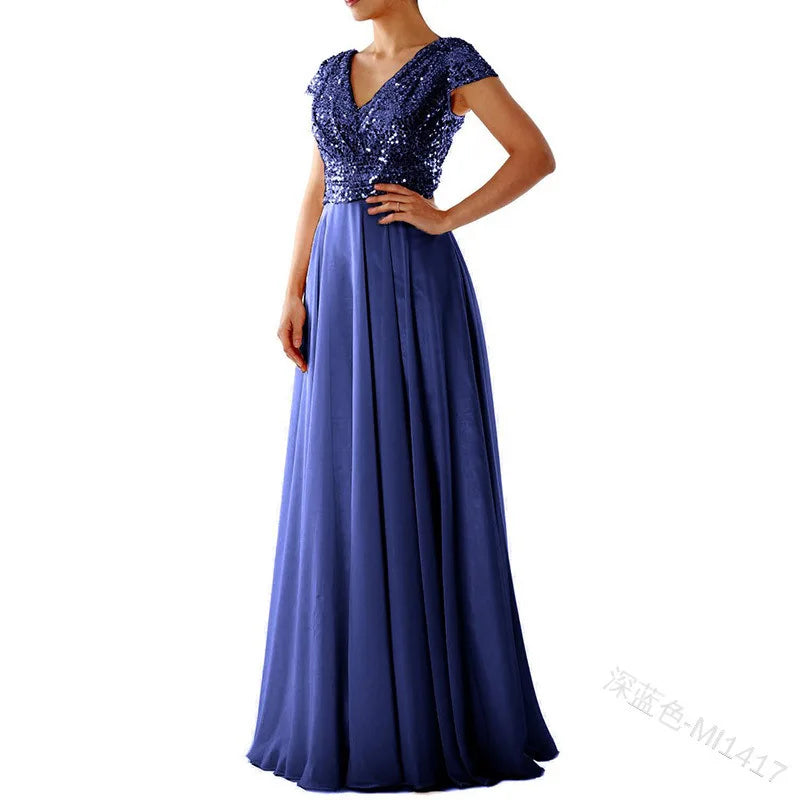 Navy Blue Bridesmaid Dress For Weddings Woman Guest 2024 Sexy Spaghetti Straps Split Prom Party Gowns Long Maid Of Dresses