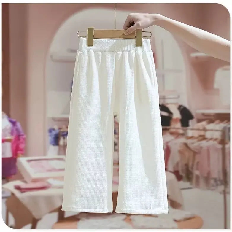 Girls Clothes Sets Spring Autumn Blouses Tops + Pants Outfits For Children Clothes Set Sweet Kids Clothing 4 6 9 T2Pcs Good Vibrations