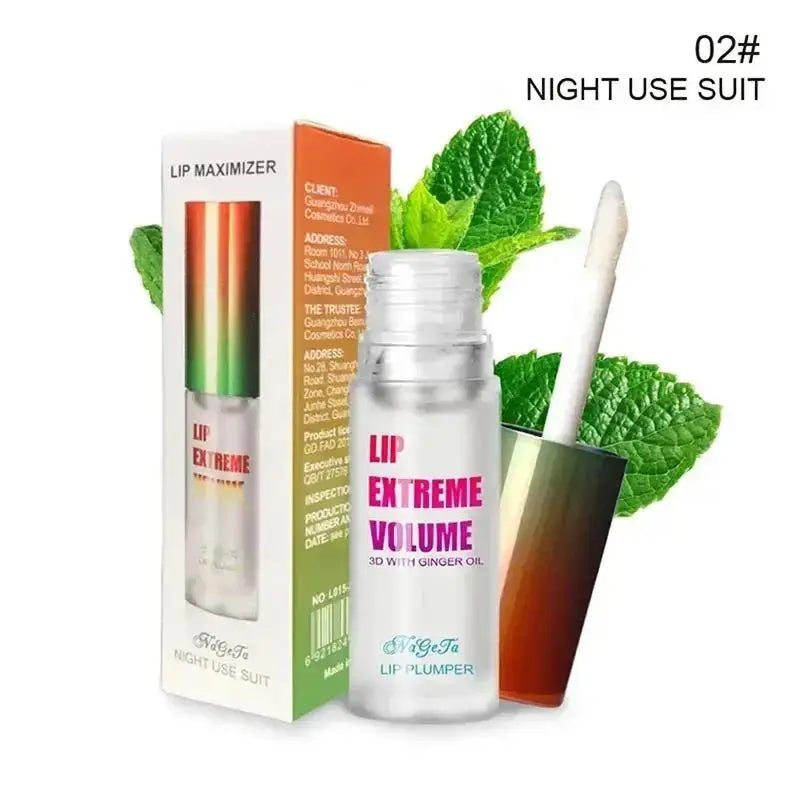 Lip Plumper Oil Serum Instant Long Lasting Volumising Essence Repair Fine Lines Increases Elasticity Sexy Balm New Good Vibrations