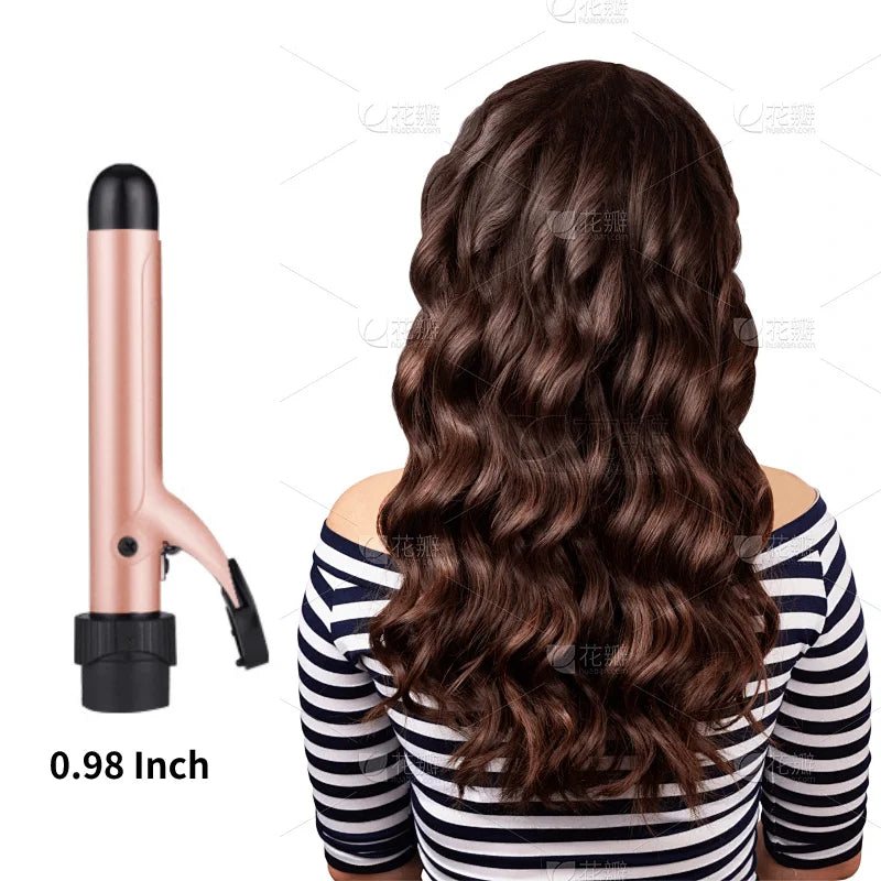 Customizable Electric Curling Iron Hair Tools Professional Roller Curls Wand Fast Heating Up Curling Iron for All Hair Types