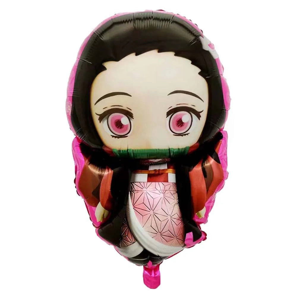 Kimetsu No Yaiba Cake Toppers Demon Slayer Theme Cake Decor For Baby Shower Kids Boys Birthday Party Cake Flag Decorations Good Vibrations