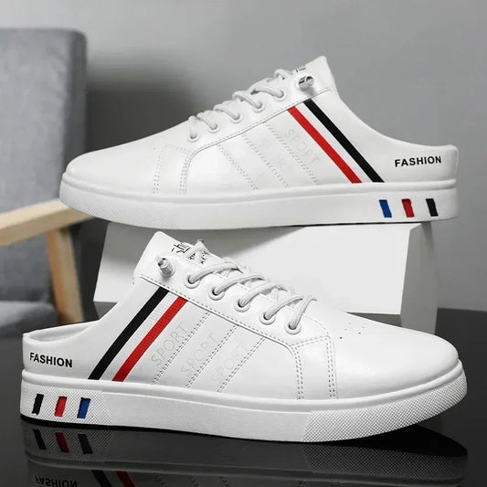 Men's Sneakers Brand Casual Shoes Men Lightweight Comfort Slip on Loafers for Men Breathable Flats Sneakers Men Chaussure Hommes Good Vibrations