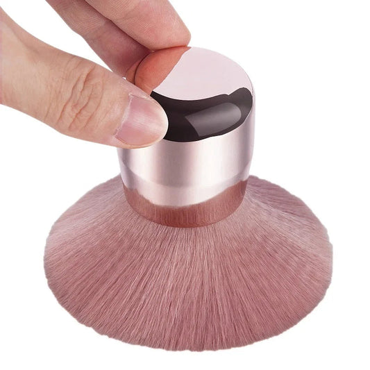 Round Nail Dust Brush Large-sized Remove Nail Dust Brushes Acrylic UV Gel Polish Powder Cleaning Tool Manicure Accessories Good Vibrations