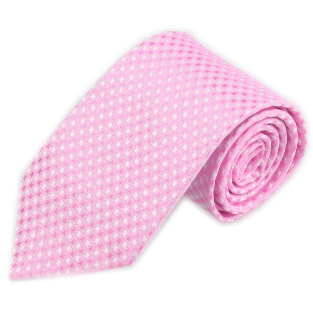 Fashion Ties for Men Women 8cm 3.15'' Business Wedding Accessories Silk Tie Mens Black Blue Gray White Pink Red Necktie Good Vibrations