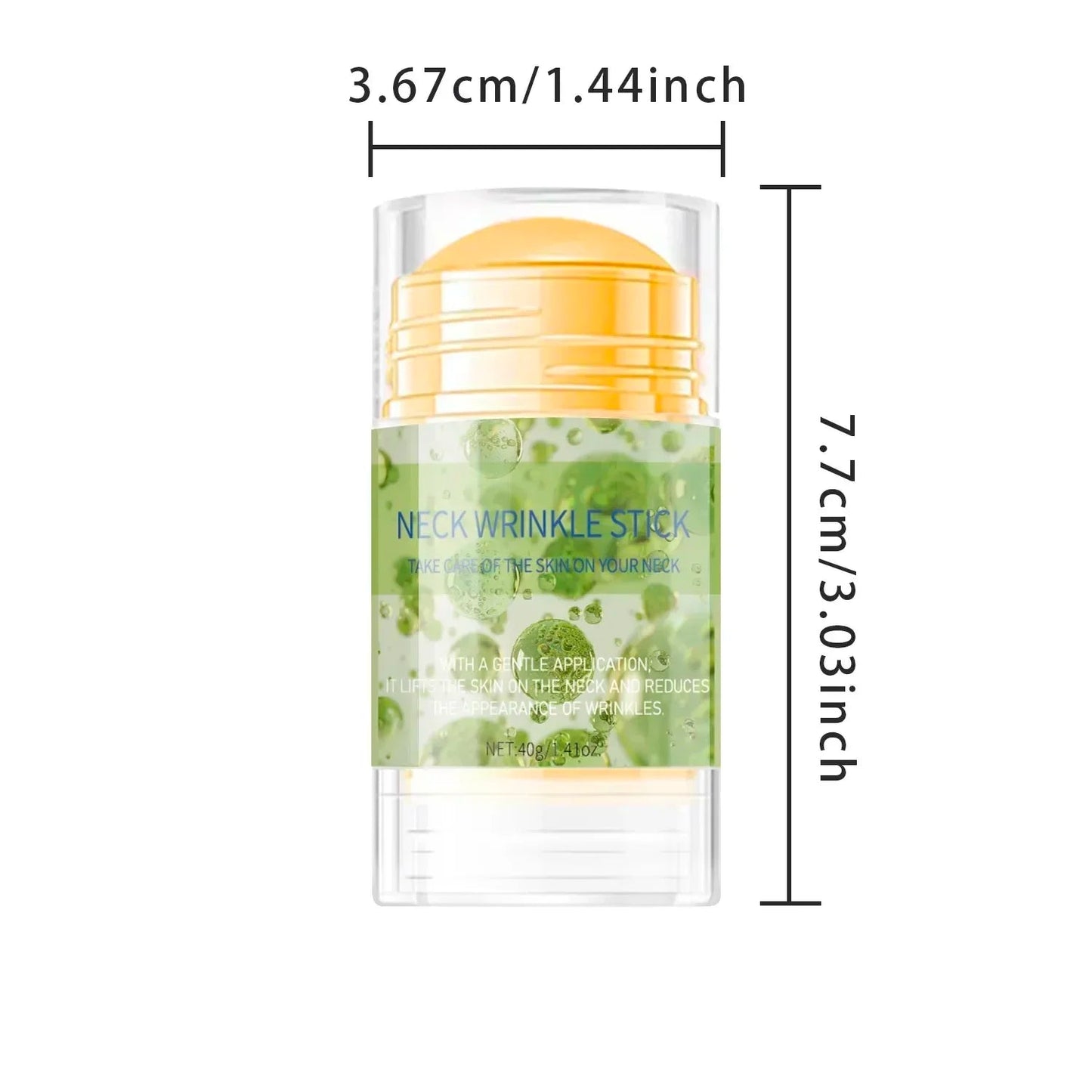 Neck Wrinkle Stick – Neck & Hand Care, Gentle & Low-Irritation, Whitening, DIY Skincare, Certified, Unisex, For All Skin Types Good Vibrations