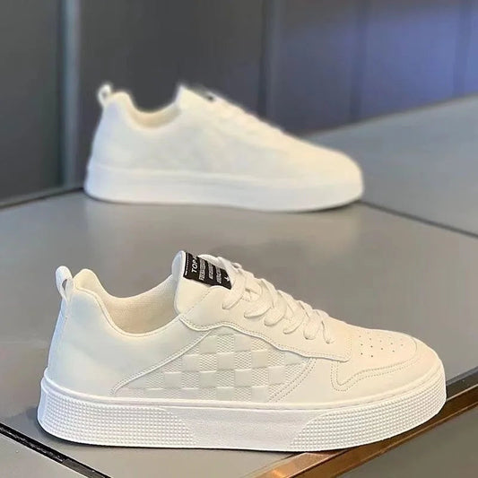 2025New Men's Sneakers White Casual Shoes Tennis Training Shoes for Men Comfort Board Shoes Sport Running Shoe Zapatillas Hombre Good Vibrations