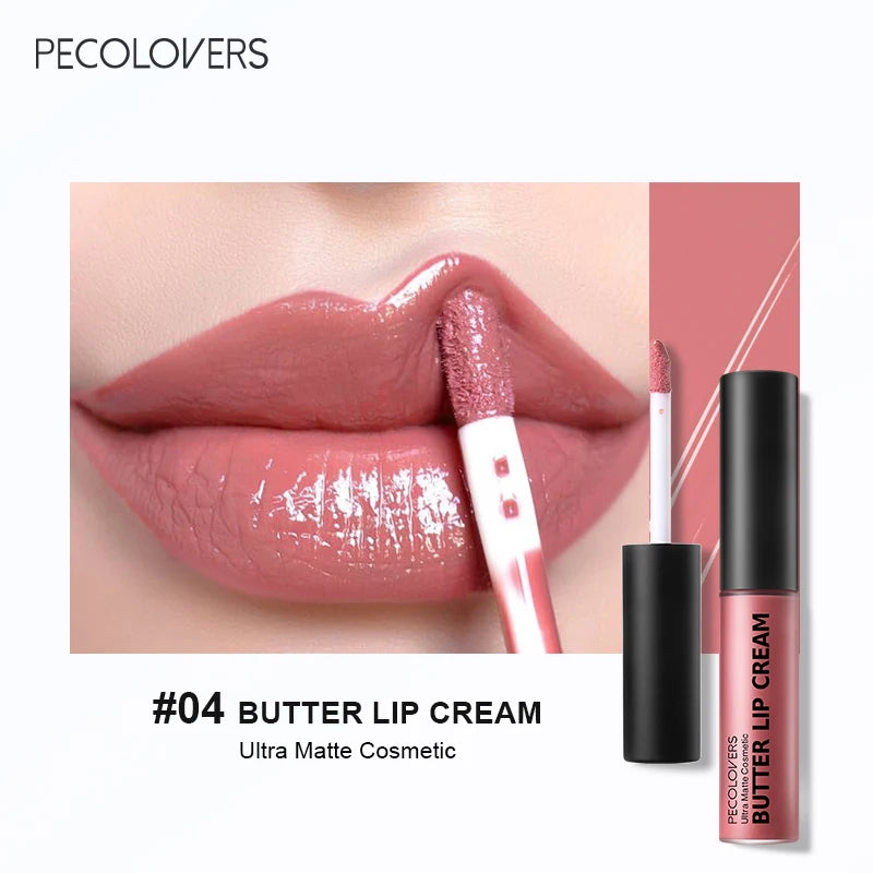 1PC Butter Gloss Non-Sticky Lip Gloss Long Lasting Nude Lip Makeup Hydrating Lip Gloss with Essential Oil Liquid Lipstick Good Vibrations