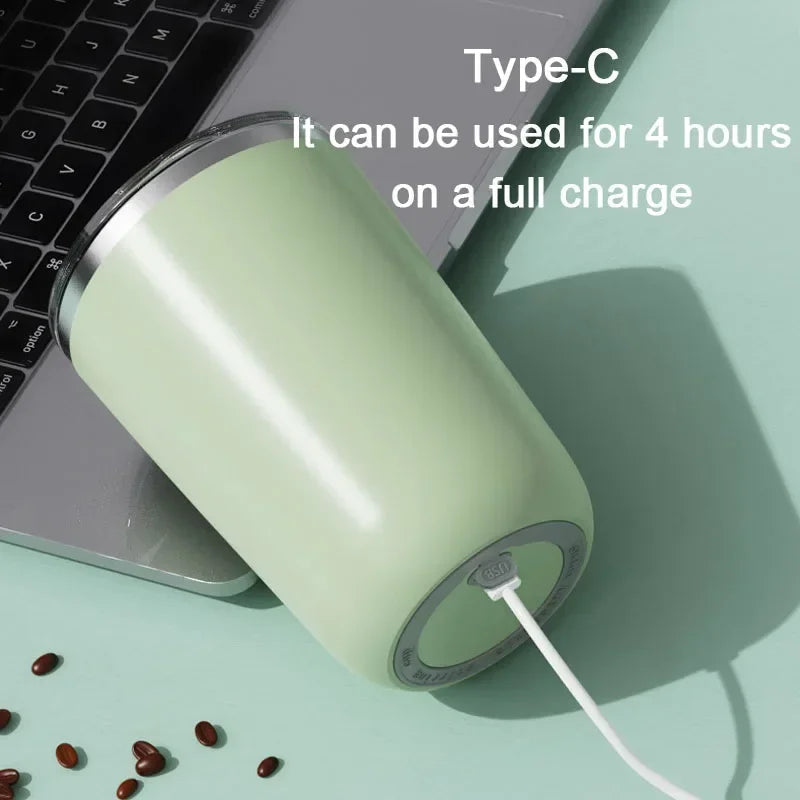 Automatic Mixing Cup USB Rechargeable Self Stirring Magnetic Mug Stainless Steel Milk Stirring Coffee Cup Smart Mixer Water Cup Good Vibrations Adult Super Store