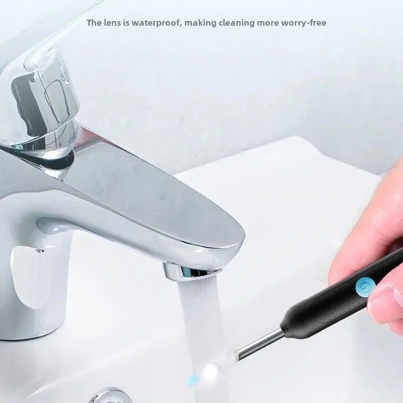 Wireless Visual Silicone Ear Spoon Endoscope Earpick Camera Otoscope Safe Ear Cleaner for Kids & Adults Good Vibrations