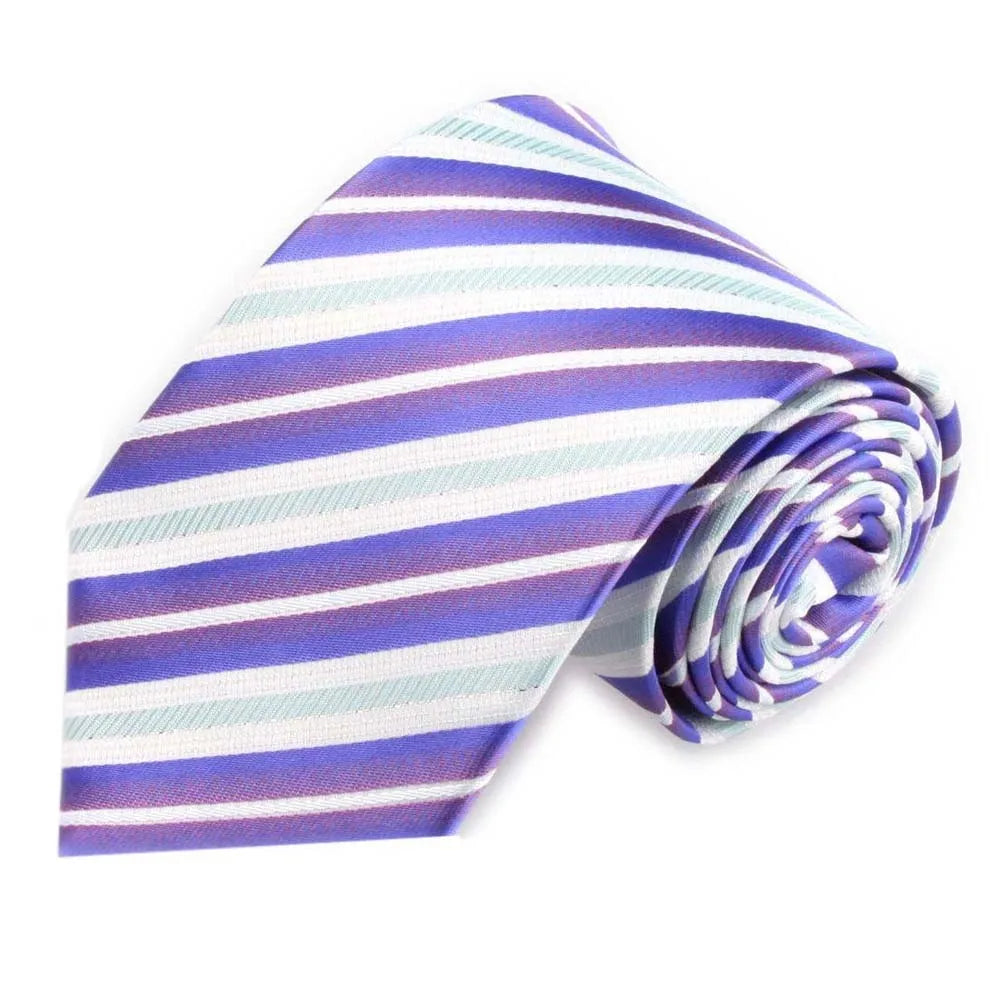Fashion Ties for Men Women 8cm 3.15'' Business Wedding Accessories Silk Tie Mens Black Blue Gray White Pink Red Necktie Good Vibrations
