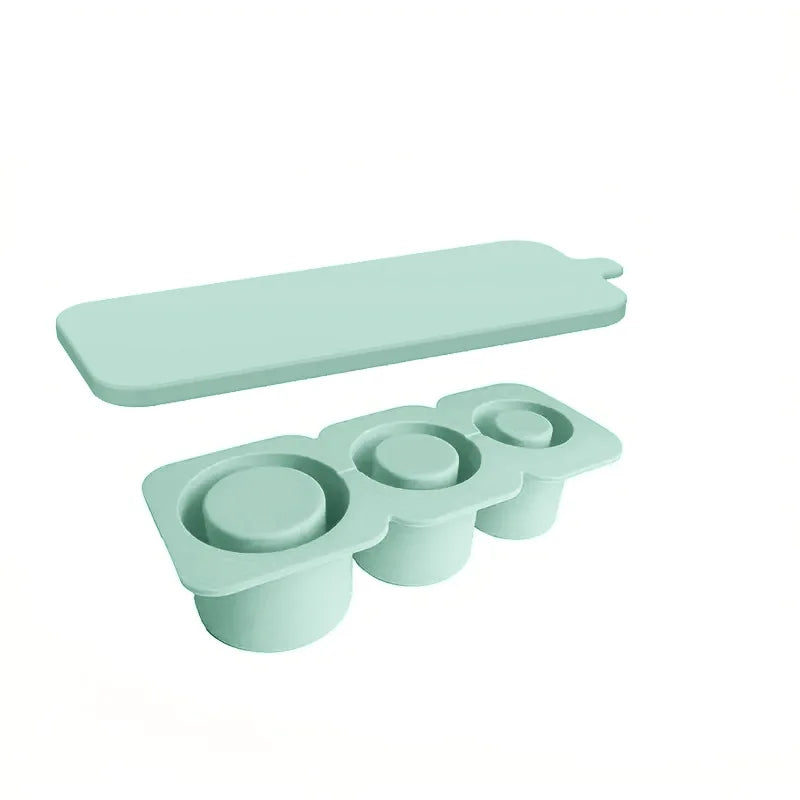 3-Grid Ice Cube Tray For Stanley 30/40 Oz Tumbler Cups Reusable Cylinder Silicone Ice Cube Molds With Lid For Drink Juice Coffee Good Vibrations Adult Super Store